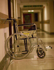 Wheelchair in the corridor  © IndiaPix