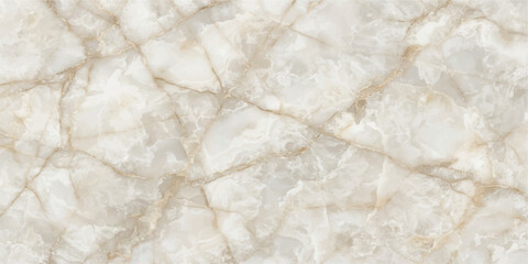 Fototapeta premium Marble Texture Background: A close-up shot revealing the intricate and elegant patterns of natural marble, showcasing its veining and texture in subtle shades of cream and gold.