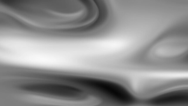 Monochrome Silver Marble Liquid Abstract 4K Motion Background