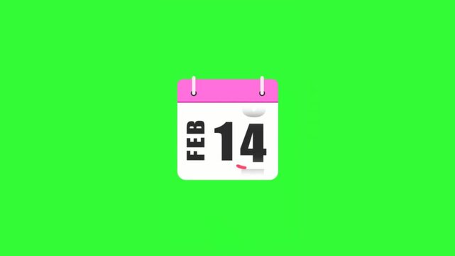 Creative Valentine's Day animation with romantic decorative elements, perfect for greeting cards, wedding videos, love celebrations, social media content, motion graphics, festive overlays, and digita