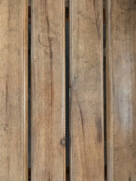 Natural Teak Wood Planks Texture - Rustic Wooden Background