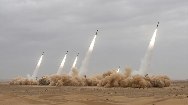 Rocket Missile Launch Military Defense Sky Smoke Weapon