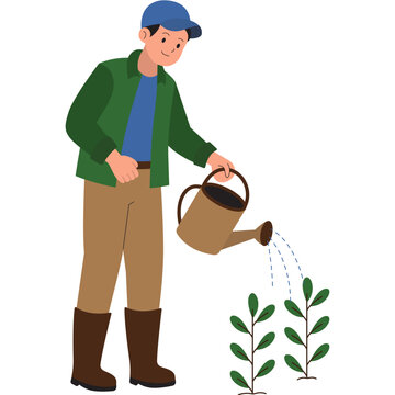 World Farmer Day Illustration