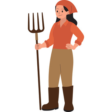 World Farmer Day Illustration