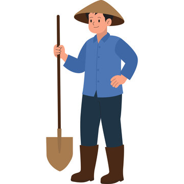 World Farmer Day Illustration