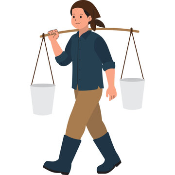 World Farmer Day Illustration