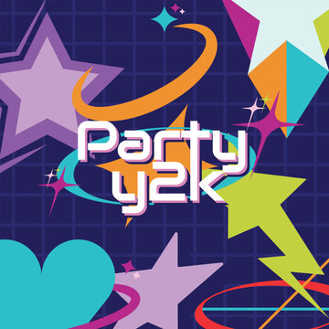 Y2k Millenium Background Illustration