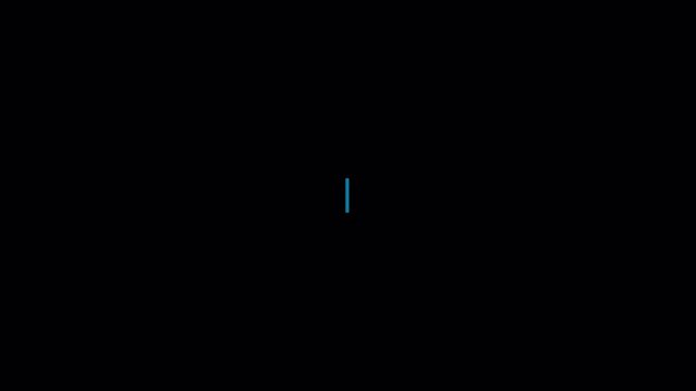 White blinking typing cursor text animation in 4K animation with alpha channel  on transparent background 