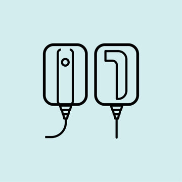 Heart Defibrillator Medical Icon
