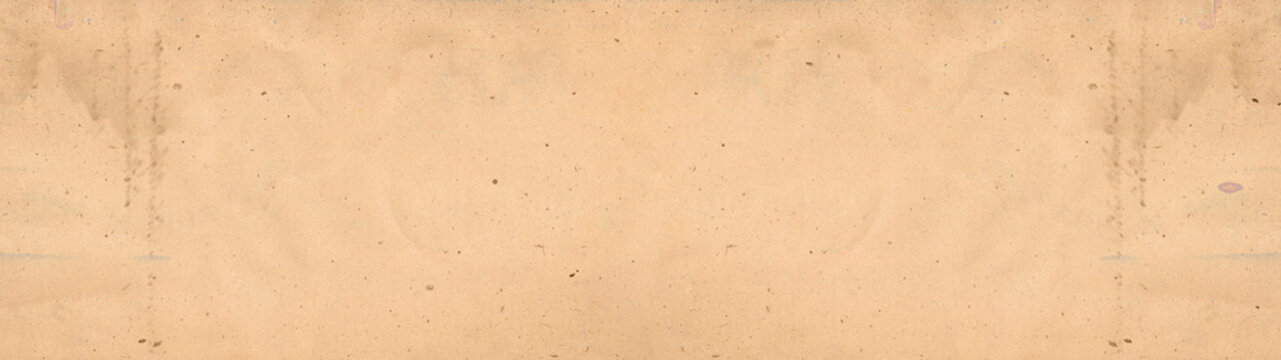 empty textured pattern background banner panorama design - Abstract old aged vintage retro beige handmade paper cardboard craft paper texture with recycled inclusions, subtle fiber and flecks