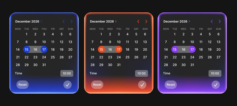 November 2026 calendar plan template with a liquid-glass style notes area.