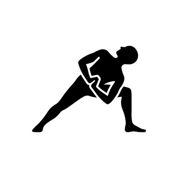 Side Angle Pose Icon