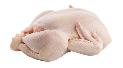 Whole raw chicken poultry meat with skin © Clementine