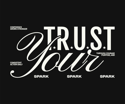 Urban Streetwear Typography Quote Vector, Minimal Aesthetic Lettering for T-Shirt, Clothing Brand and Poster Design