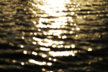 golden sea lights. Sun. Background. Vacation. Travel. Nature. Photo.  © Erika