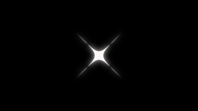 Chroma Black Sparkle Twinkle Star Animation, Flat Vector Doodle Glitter Bursts, Seamless Holiday Shimmer Effect, Elegant Luxury Aesthetic Visuals, Blinking Cartoon Light Movement, 4K