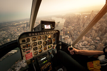New York city from helicopter tour © oneinchpunch