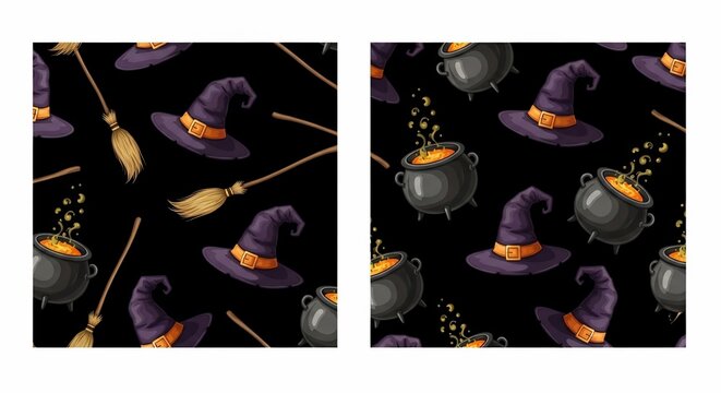 Enchanted Night Brews: A Spellbinding Fantasy Pattern