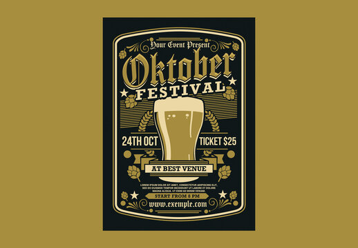 Oktoberfest Flyer Template