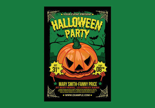 Halloween Party Flyer