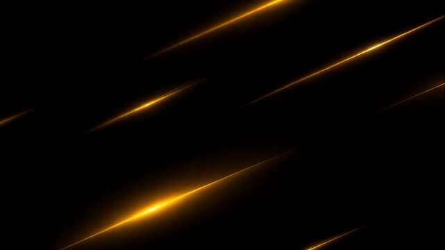 Light Streaks with Gold Sparkles Background for Luxury Advertising and Presentation