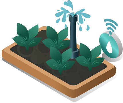 Smart Home and IoT Isometric Illustration Set. Smart Home Automation Isometric Illustration Collection. Connected Smart Home Devices Isometric Illustration Pack