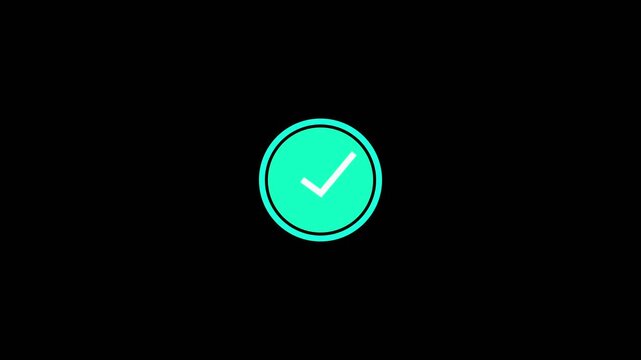 Bright cyan loading circle indicator icon for web interface and digital screen progress bar design elements isolated on a transparent background for easy use in technology user experience