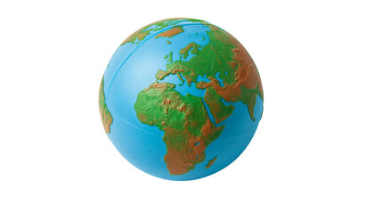 Globe showing Africa and Europe continents © Sylas