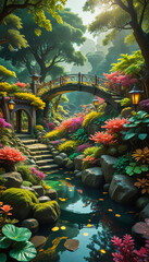 Obraz premium Colorful Tropical Fish Swimming in a Lush Aquarium with Aquatic Plants Creating a Vibrant Underwater Nature Scene