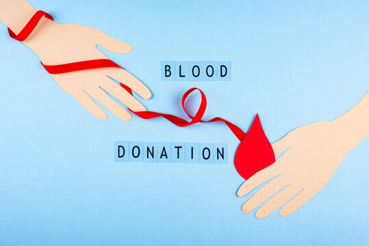 World blood donor day concept
