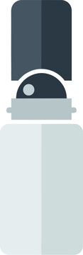 Roll-on Deodorant Bottle Flat Icon