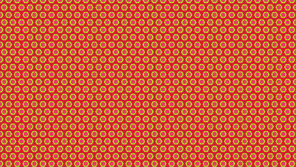 Obraz premium HEXAGON PATTERN color combo colorful mini pattern ancient