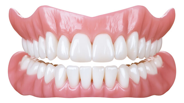 Full Denture Set Upper and Lower Jaw