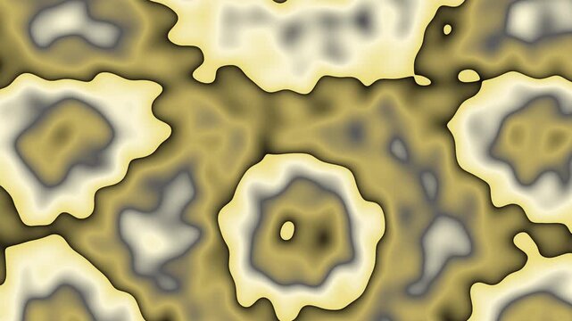 Quantum Wave Gold Black Luxury Fluid Energy Animation Loop