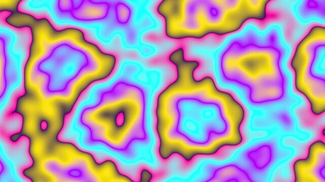 Cyberpunk Neon Quantum Wave Futuristic Digital Energy Motion Background