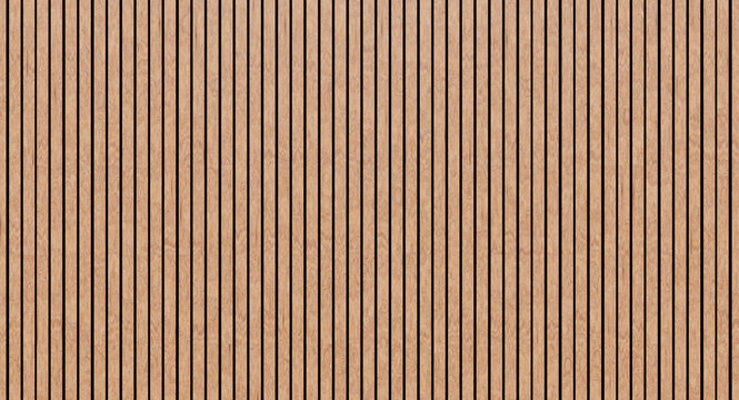 Light wood wall slat seamless pattern texture
