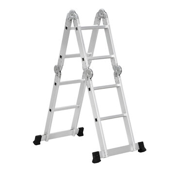 Folding Aluminum Ladder