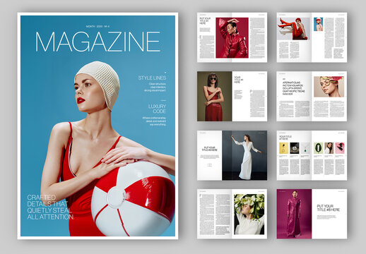 Fashion Magazine Layout