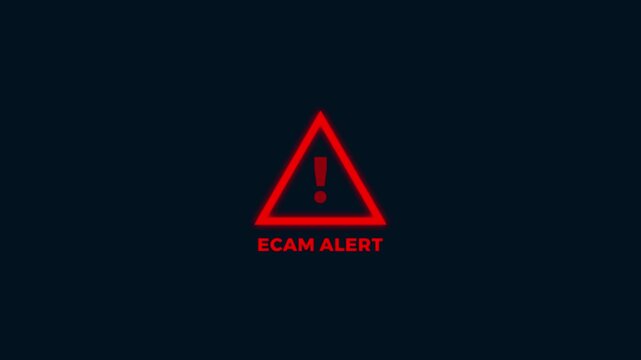 Scam alert symbol, showing digital scam fraud alert and spam alert risk template animation.Cybersecurity risks and system vulnerabilities digital data protection cyber threat prevention.