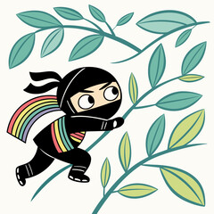 Chameleon Camouflage Ninja