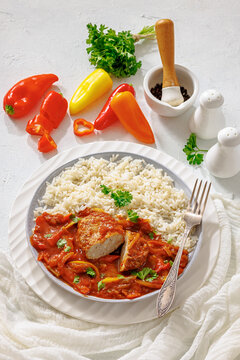 Central European Mlety Rizek With Pepper Lecso