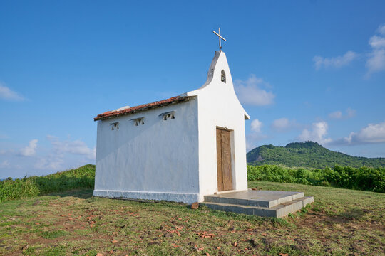 small church in the mountains in Brazil