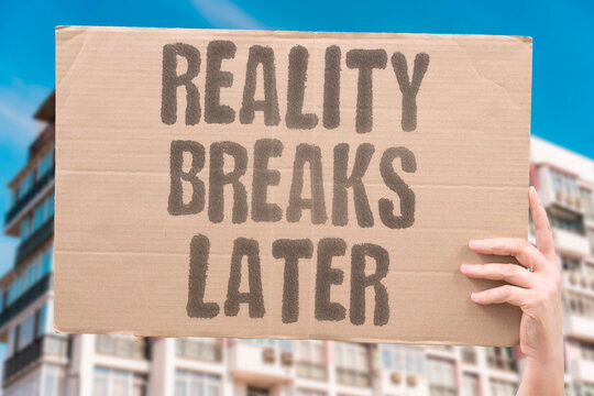 "Reality breaks later" Problems appear after initial release. REALITY.FAILURE.POSTRELEASE.ISSUES.CODE.