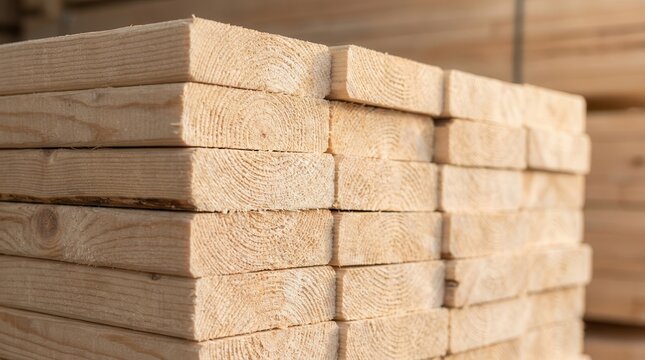 Stacked wood boards showing natural timber texture and grain.