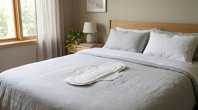Comfortable Bedroom with Bed Pad and Natural Light