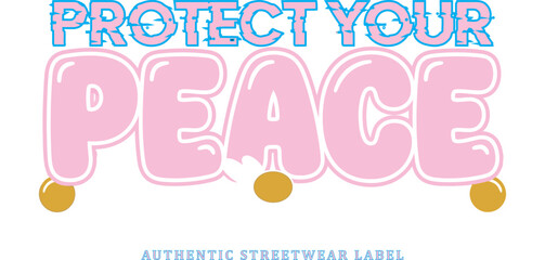 Obraz premium Upgrade your streetwear! Trendy Y2K 
