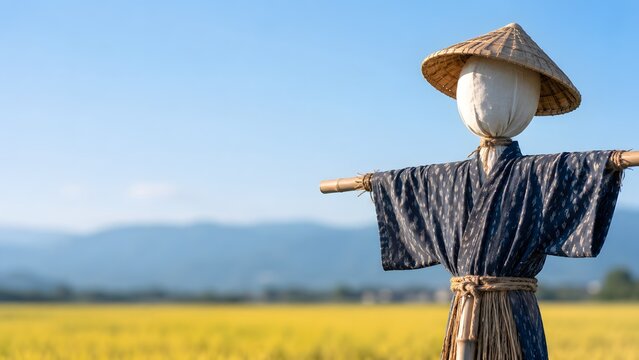 案山子 Images – Browse 1,334 Stock Photos, Vectors, and Video