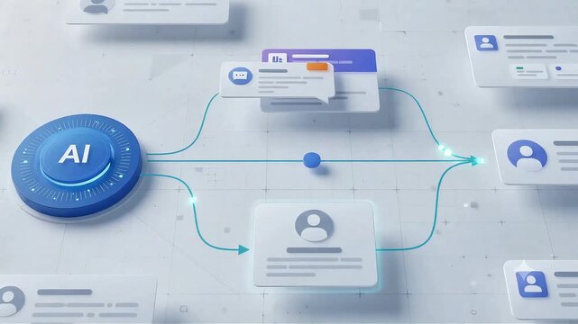 Artificial intelligence chatbot connects with users resolving complex customer service inquiries