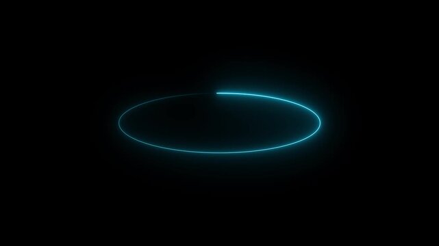 Animation of red neon led lamp frame, empty space, ultraviolet light, 80's retro style, fashion show stage, abstract background, neon podium stage design 4k video animation.
