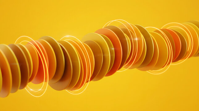 Vibrant orange and yellow striped background, texture stripes gradient